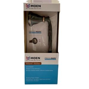 Moen Hillard Pivoting Paper Holder Mediterranean Bronze